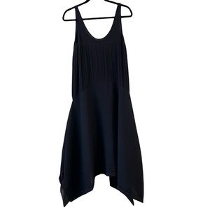 Club Monaco Pleated Flowy Maxi Dress
